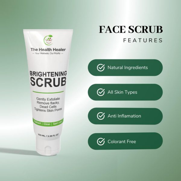 Pack Of 2 Brightening Facewash & Scrub Moisturizes Your Skin, Anti-aging