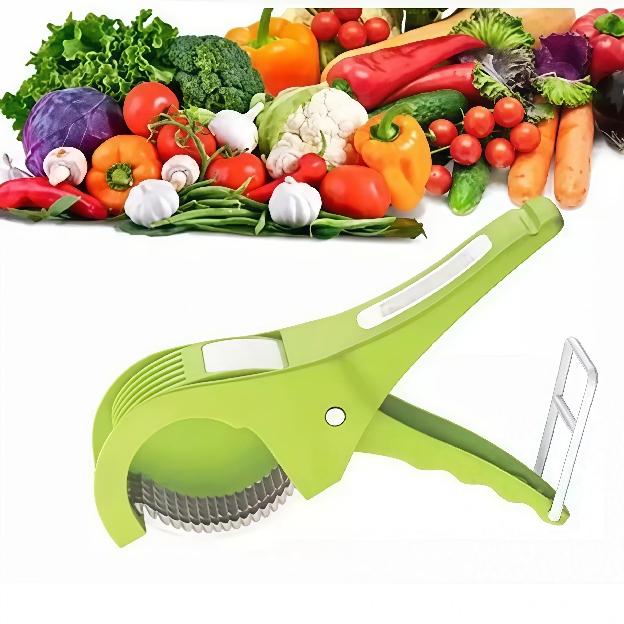 Multi Veg Cutter 5 Blade Vegetable & Fruits Cutter & Slicer