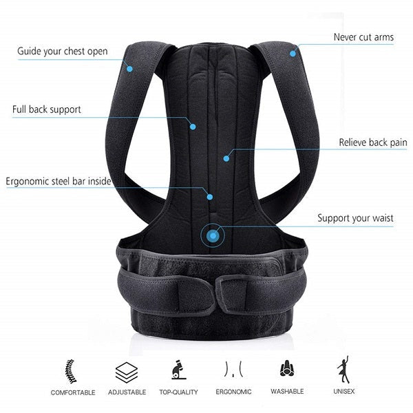 Posture Corrector Belt & Back Pain Relief