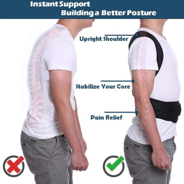 Posture Corrector Belt & Back Pain Relief