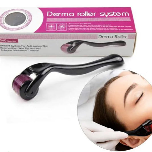 Derma Roller Titanium Mezoroller 0.5mm Microneedle For Facial Skin Care Hair-loss