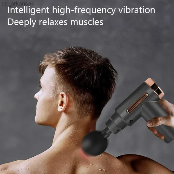 Mini Fascia Massage Gun, Handheld Muscle Deep Tissue Percussion Muscle Massager Gun