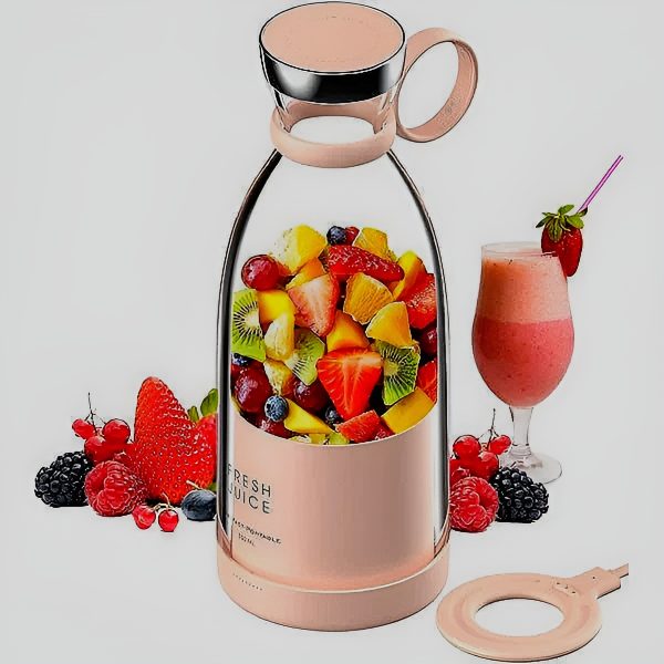 Mini Portable Blender Electric Fruit Juicer Mixer