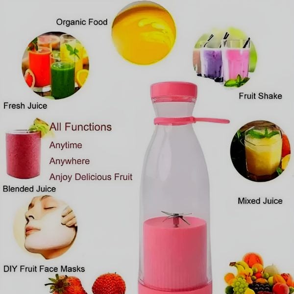 Mini Portable Blender Electric Fruit Juicer Mixer