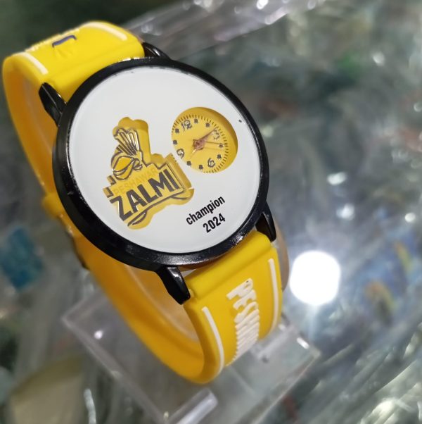 Peshawar Zalmi Logo Wrist Watch, Unisex Men’s Formal Watch